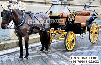 High Quality Four Seater Horse Drawn Carriage